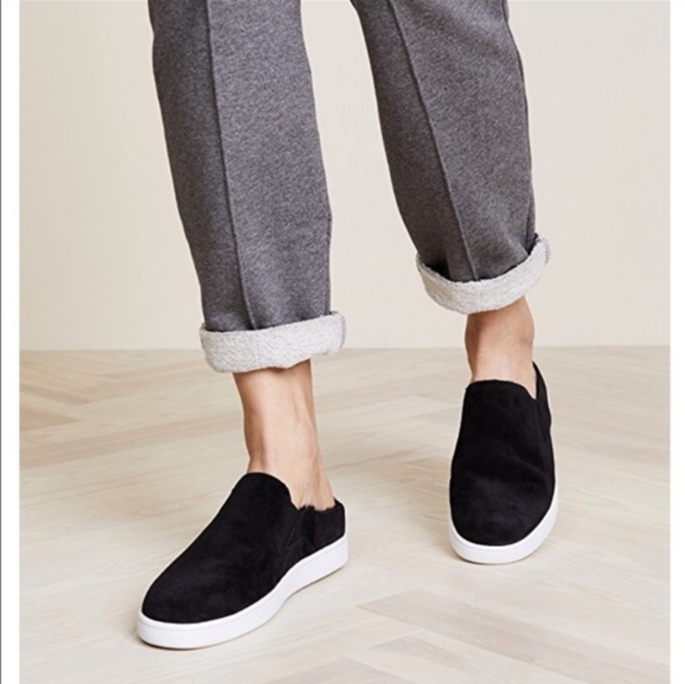 Vince Slip-On Sneaker Mule Sneakers in Black